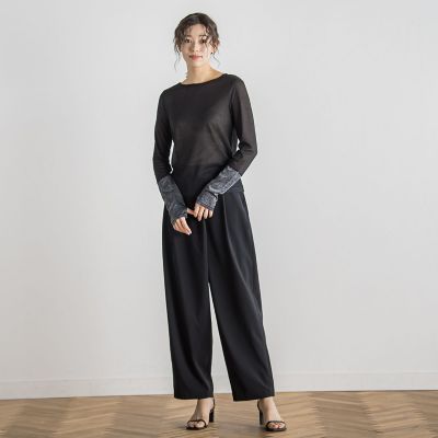 ステファニーラップパンツ≪洗濯機で洗える≫