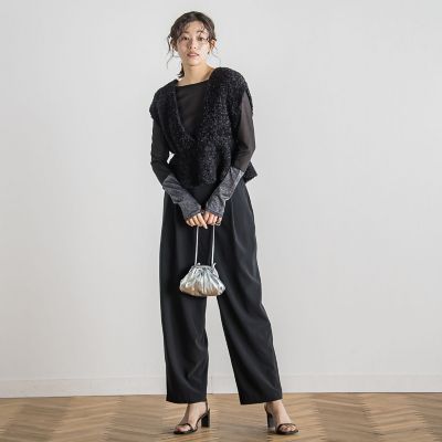 ステファニーラップパンツ≪洗濯機で洗える≫