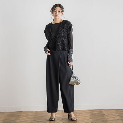 ステファニーラップパンツ≪洗濯機で洗える≫