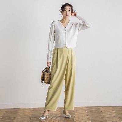 ステファニーラップパンツ≪洗濯機で洗える≫