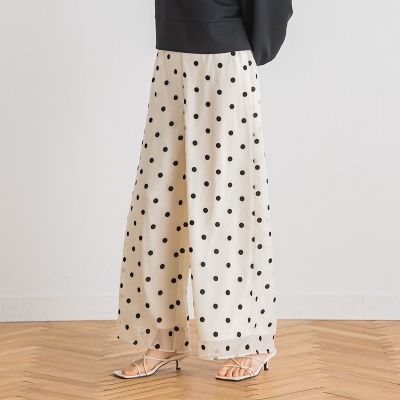 【ＷＥＢ限定】オーガンジードットパンツ