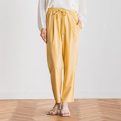 【ＷＥＢ限定】サークルストレッチテーパードパンツ≪洗濯機で洗える≫