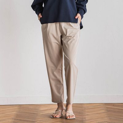 【ＷＥＢ限定】サークルストレッチテーパードパンツ≪洗濯機で洗える≫
