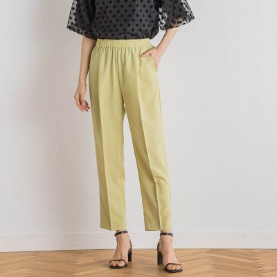 Droite lautreamont (Women)/ドロワットロートレアモン タンブラーブッチャーテーパードパンツ≪手洗い可能≫