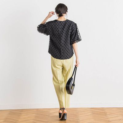 タンブラーブッチャーテーパードパンツ≪手洗い可能≫