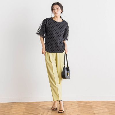 タンブラーブッチャーテーパードパンツ≪手洗い可能≫