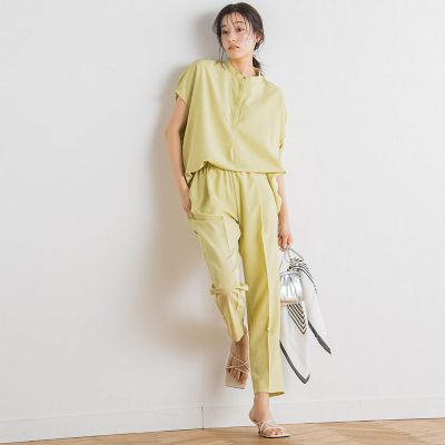 タンブラーブッチャーテーパードパンツ≪手洗い可能≫