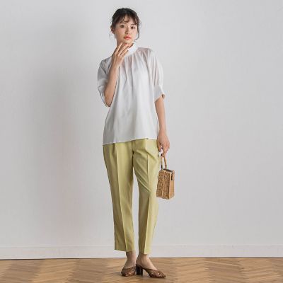 タンブラーブッチャーテーパードパンツ≪手洗い可能≫