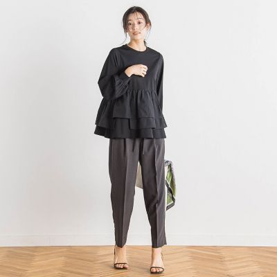 タンブラーブッチャーテーパードパンツ≪手洗い可能≫