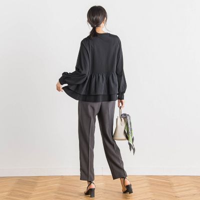 タンブラーブッチャーテーパードパンツ≪手洗い可能≫