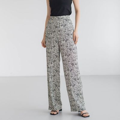 Droite lautreamont (Women)/ドロワットロートレアモン ＤＥＶＥＡＵＸ／ＩＰＥＫＥＲプリントパンツ≪手洗い可能≫