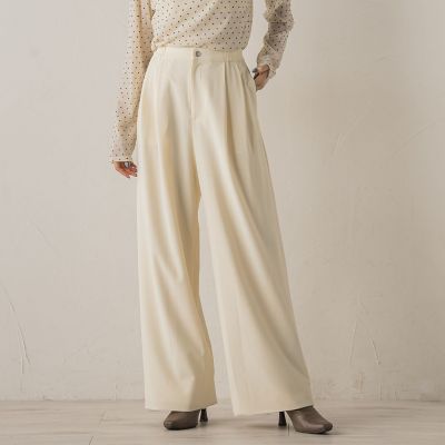 Droite lautreamont (Women)/ドロワットロートレアモン ラナミスト2WAYパンツ&#8810;洗濯機で洗える&#8811; 02オフホワイト パンツ・ズボン【三越伊勢丹/公式】