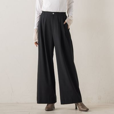 Droite lautreamont (Women)/ドロワットロートレアモン ラナミスト2WAYパンツ&#8810;洗濯機で洗える&#8811; 04ブラック パンツ・ズボン【三越伊勢丹/公式】