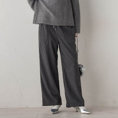 ＜Droite lautreamont (Women)＞【ＷＥＢ限定】圧縮アソートイージーパンツ≪手洗い可能≫