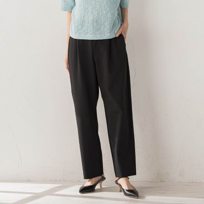 ＜Droite lautreamont (Women)＞ＣＩＣＡ配合サークルストレッチテーパードパンツ