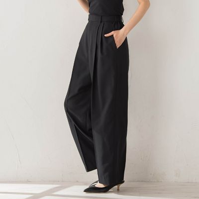 サスペンダー付き2タックパンツ | Droite lautreamont (Women