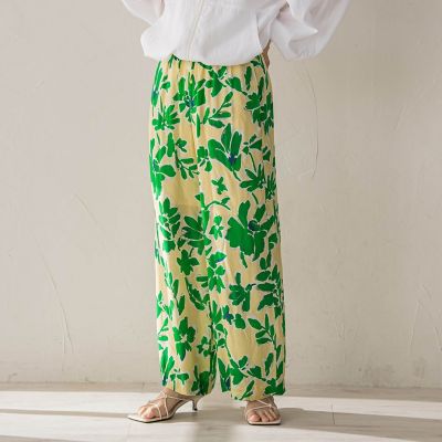 ipekerAMARAプリントパンツ | Droite lautreamont (Women