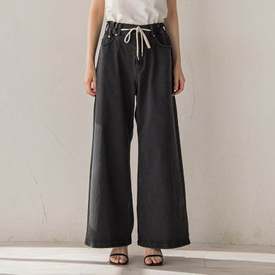 ジャージデニムパンツ | Droite lautreamont (Women)/ドロワットロート