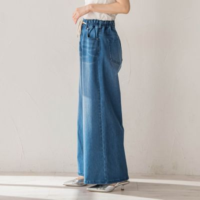 ジャージデニムパンツ | Droite lautreamont (Women)/ドロワットロート