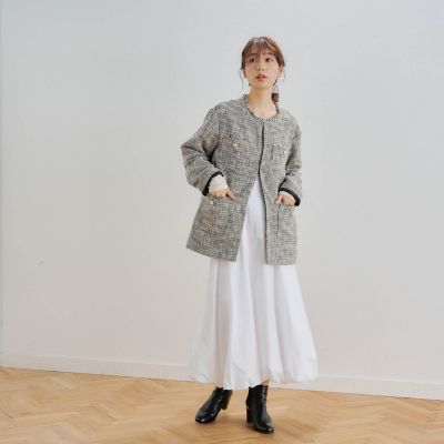 タイプライターバルーンスカート≪手洗い可能≫