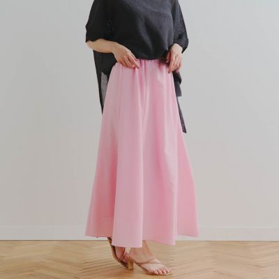 ボタニカルダイスカート≪洗濯機で洗える≫
