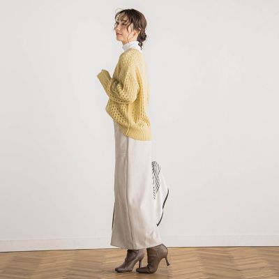 ストレッチスエードスカート≪洗濯機で洗える≫ | Droite lautreamont