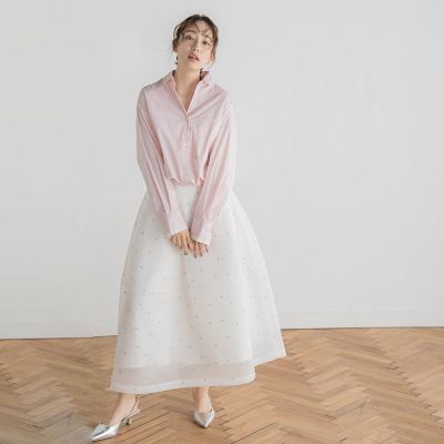 セール】フロントジップスリットスカート（スカート