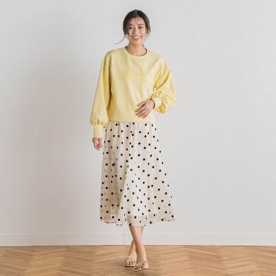 DriesVanNoten 巨大なヒョウ柄オーキッドドレープフレアスカート Oblada 2025 SUMMER~新しい季節感と新しい自分の発見 – CINCH inc