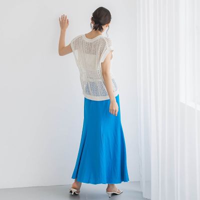 レーヨン麻スカート≪手洗い可能≫ | Droite lautreamont (Women