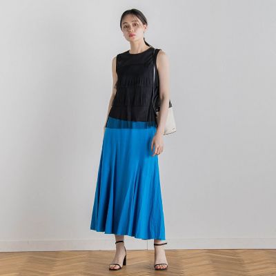 レーヨン麻スカート≪手洗い可能≫ | Droite lautreamont (Women