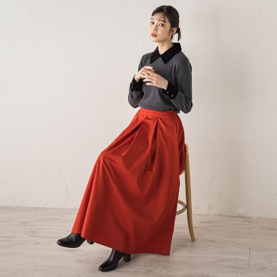 タフタタックスカート≪洗濯機で洗える≫ | Droite lautreamont (Women