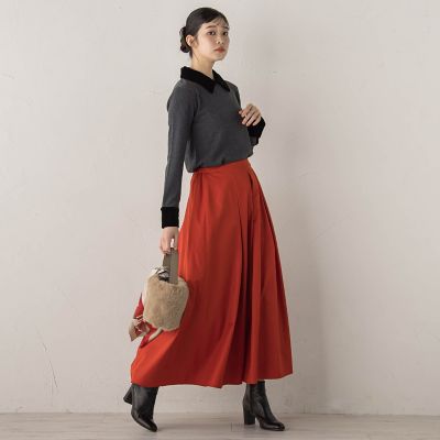 タフタタックスカート≪洗濯機で洗える≫ | Droite lautreamont (Women