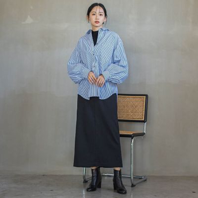 ドロワットロートレアモン（Droite lautreamont）/裏起毛タイトスカート≪手洗い可能≫ 裏起毛タイトスカート≪手洗い可能≫ | Droite lautreamont (Women