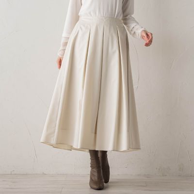 タフタタックスカート≪洗濯機で洗える≫ | Droite lautreamont (Women