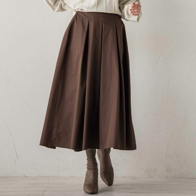 タフタタックスカート≪洗濯機で洗える≫ | Droite lautreamont (Women