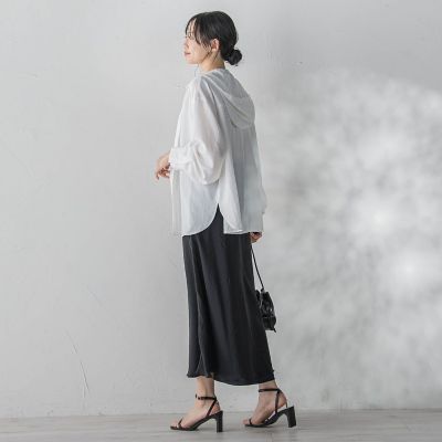 オーガンジーレイヤードスカート | Droite lautreamont (Women