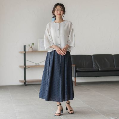 キャンディードットジャカードスカート | Droite lautreamont (Women