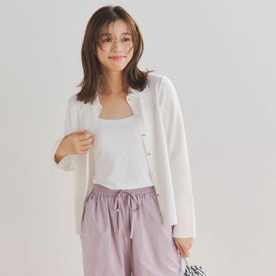 2WAY襟付きカーディガン≪手洗い可能≫ | Droite lautreamont