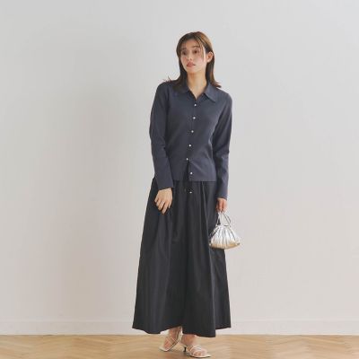 2WAY襟付きカーディガン≪手洗い可能≫ | Droite lautreamont