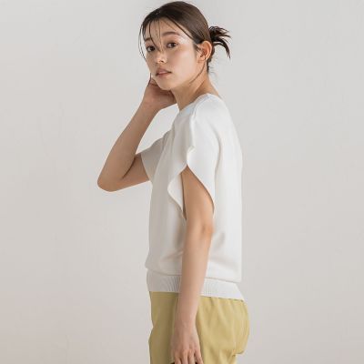 フレンチスリーブプルオーバー≪手洗い可能≫