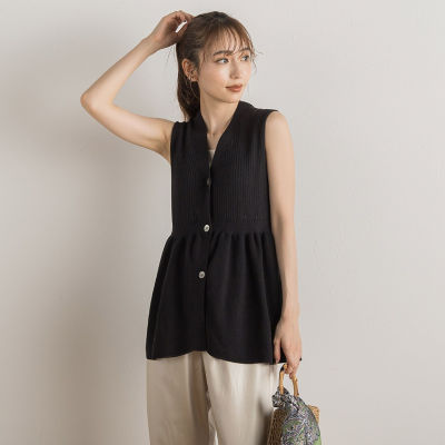 ペプラムベスト≪手洗い可能≫ | Droite lautreamont (Women