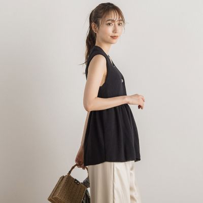 ペプラムベスト≪手洗い可能≫