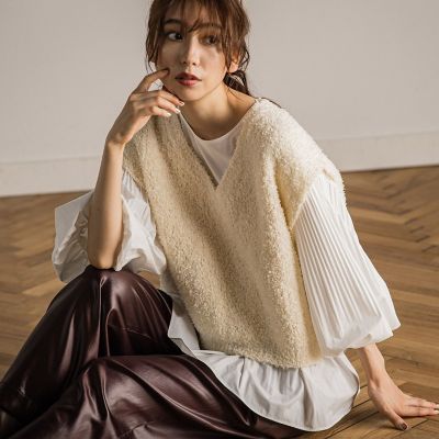 カタログ掲載】モールベスト | Droite lautreamont (Women