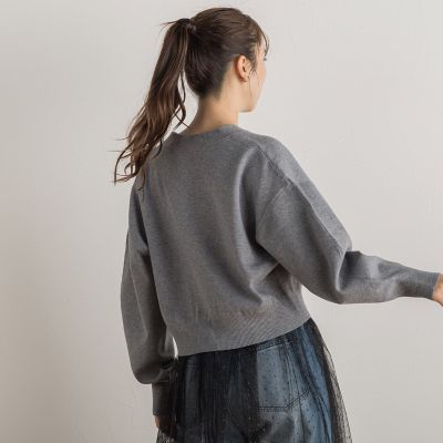 フォルムカーディガン≪手洗い可能≫