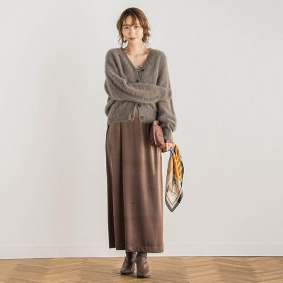 Droite lautreamont / ドロワットロートレアモン 【カタログ掲載】FOX/CASHMEREカーディガン≪手洗い可能≫ カタログ掲載】FOX／CASHMEREカーディガン≪手洗い