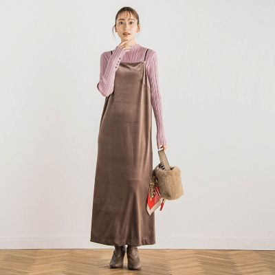 袖ボタンランダムリブプルオーバー≪手洗い可能≫