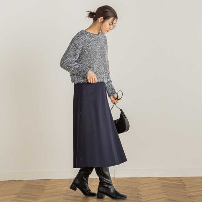 ラメミックスプルオーバー≪手洗い可能≫