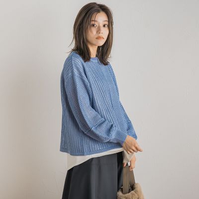 Droite lautreamont / ドロワットロートレアモン メッシュ柄プル