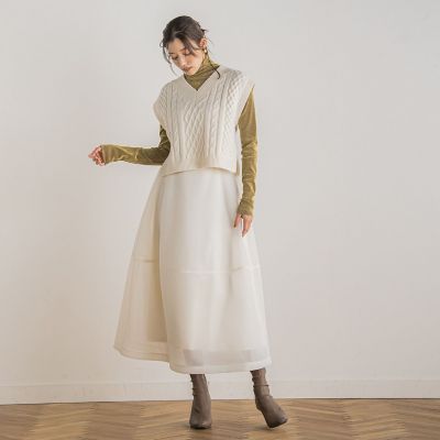 ケーブルベスト≪手洗い可能≫