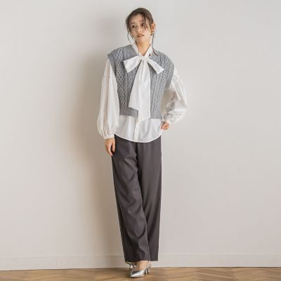 ケーブルベスト≪手洗い可能≫